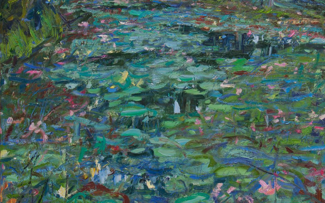 Lily Pond—Dusk, Lightning Bugs