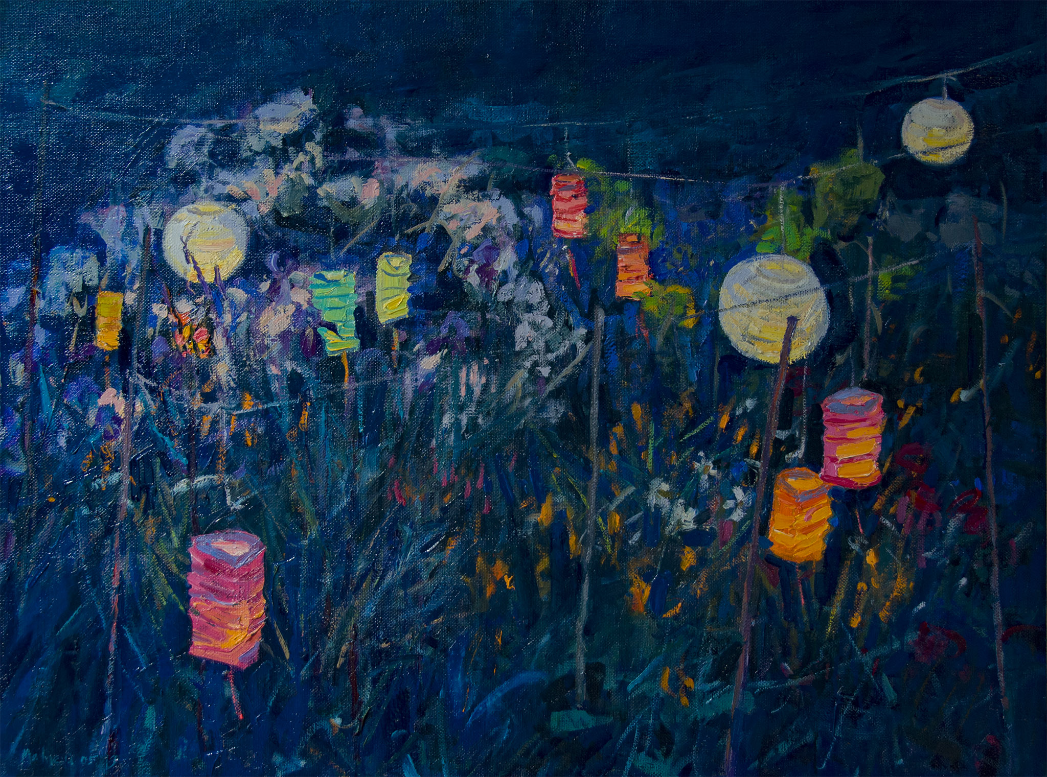 Island Garden—Paper-Lanterns