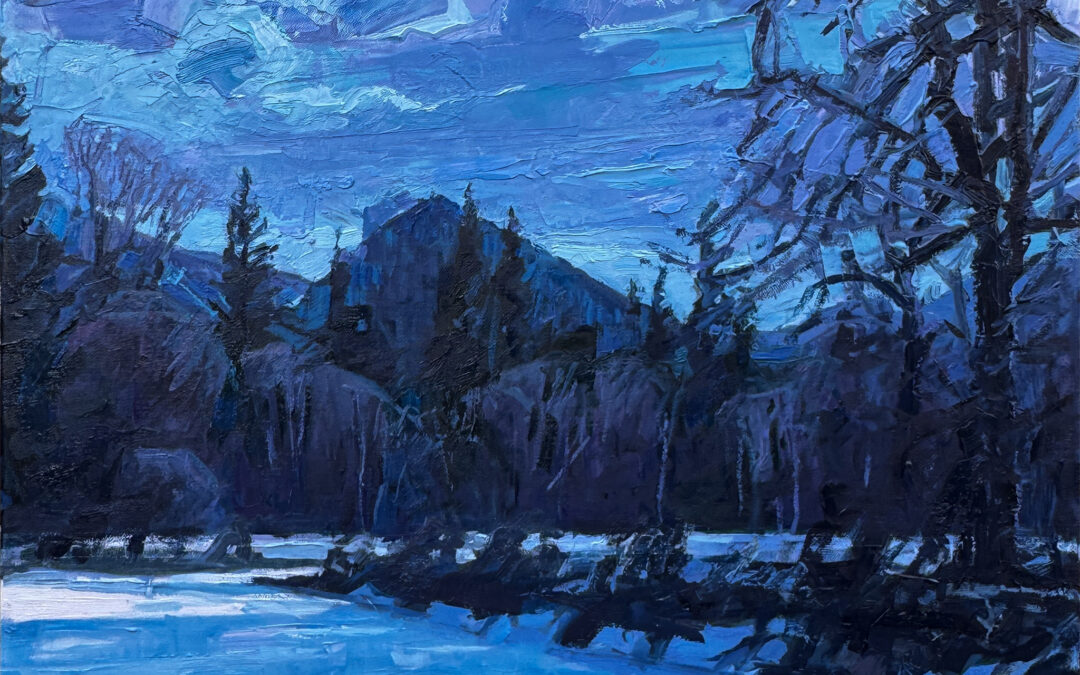 Moonlit Snow—Quinault Meadow