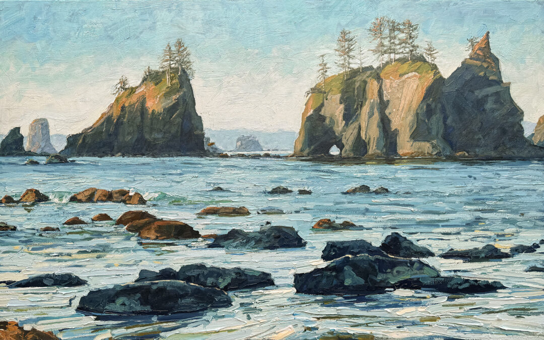 Incoming Tide–Point of the Arches