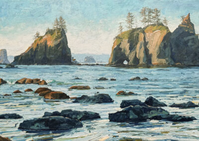 Incoming Tide–Point of the Arches